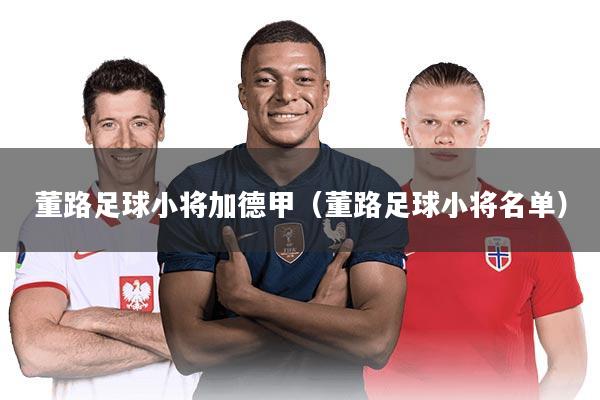 详细阅读:董路足球小将加德甲(董路足球小将名单) 董路足球小将加德甲(董路足球小将名单)
